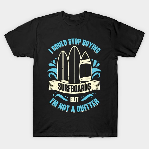 Funny Surfboards Surfing Surfer Gift T-Shirt by Dolde08